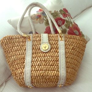 Michael Kors straw bag